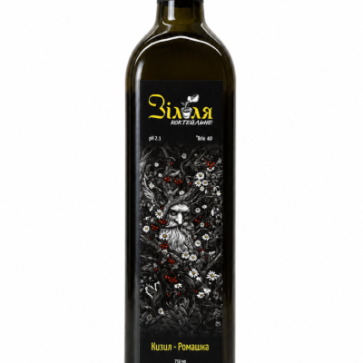Кордіал “Кизил – Ромашка” 0,75 л “Зілля”